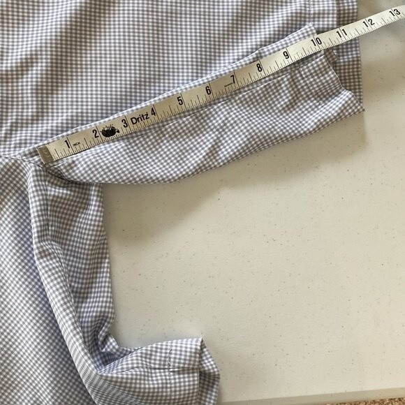 PGA Tour 10” Golf Check Print Shorts Athletic Activewear Lightweight Chino - Picture 7 of 10